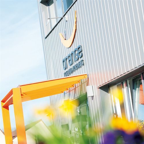 Orange Hotel Und Apartments Neu-Ulm Exterior foto
